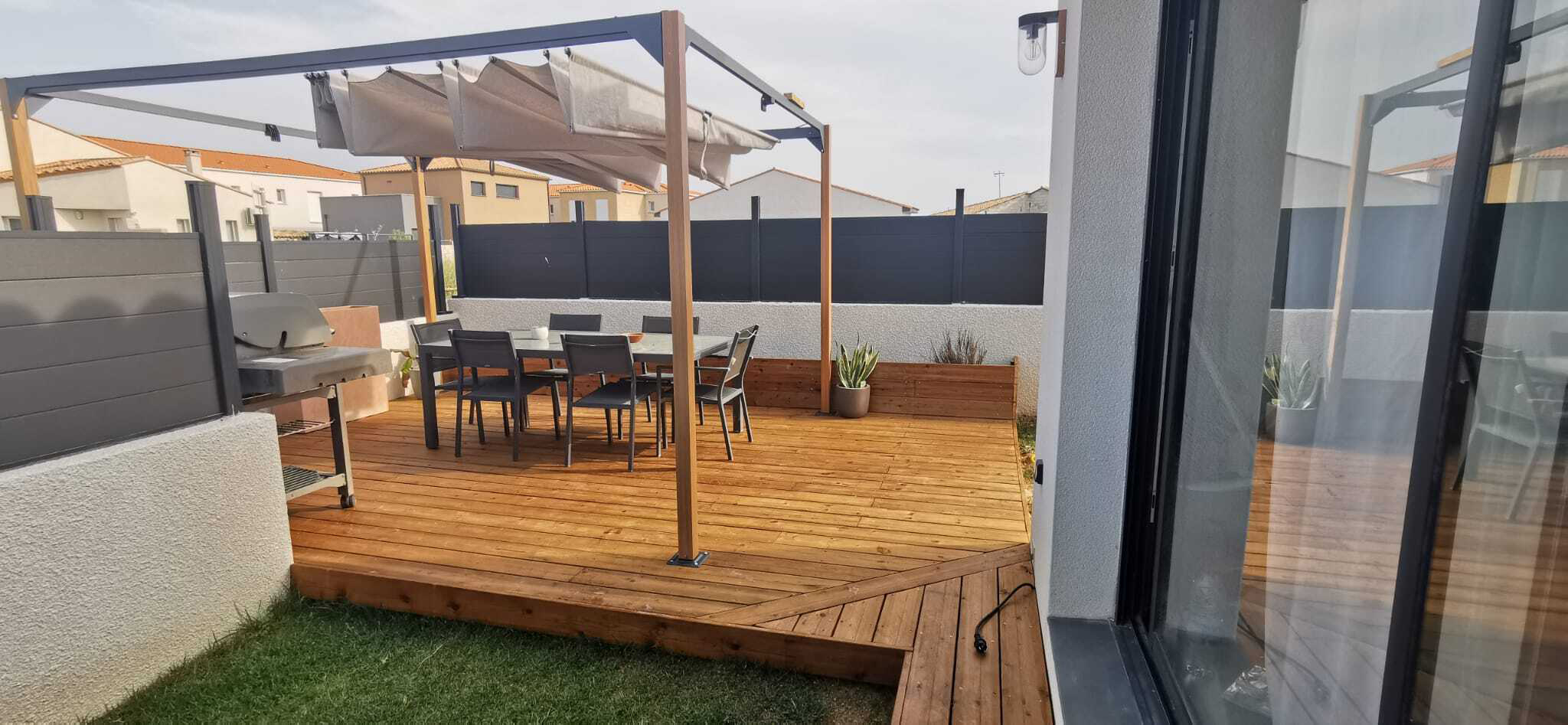 Aménagement terrasse en bois Perpignan Collioure
